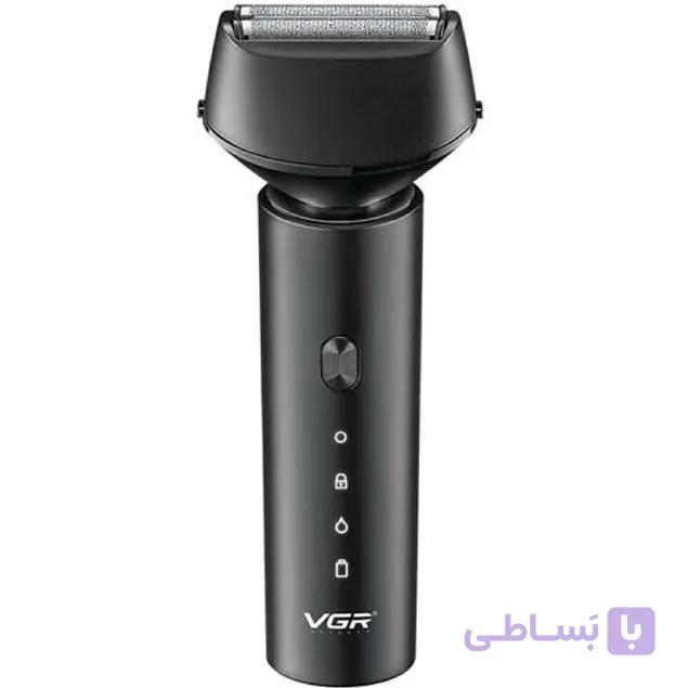 ماشین اصلاح وی جی آر مدل VGR V-380 با تیغه استیل ضد زنگ و برش مستقیم — تصویر 1
