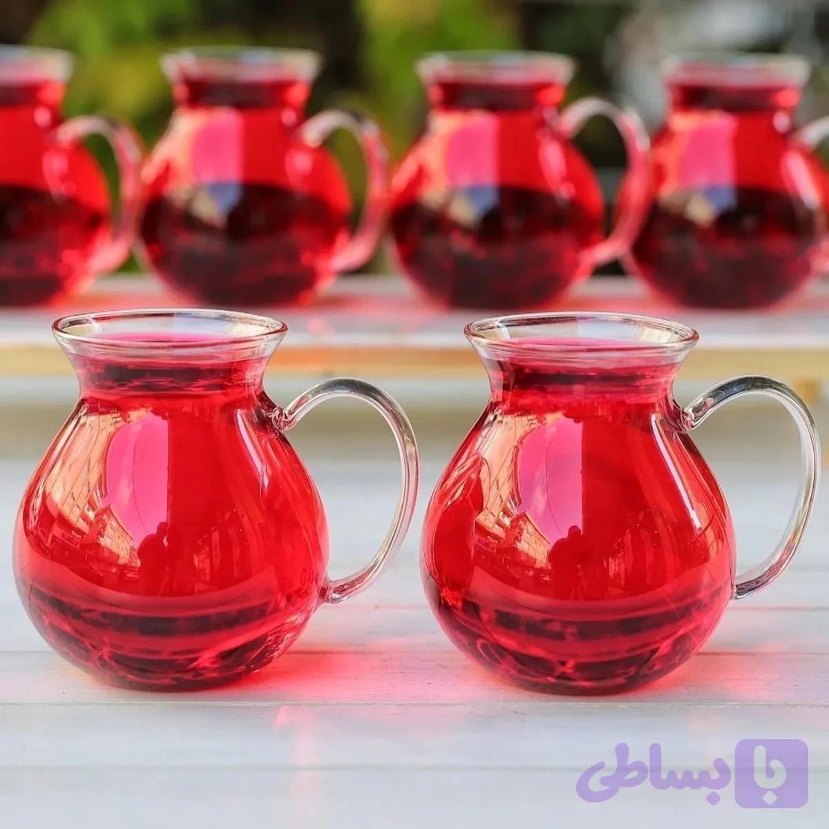 فنجان کپل پیرکس چایی 🇹🇷