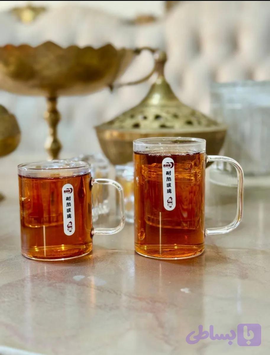 فنجان چای دو سایز