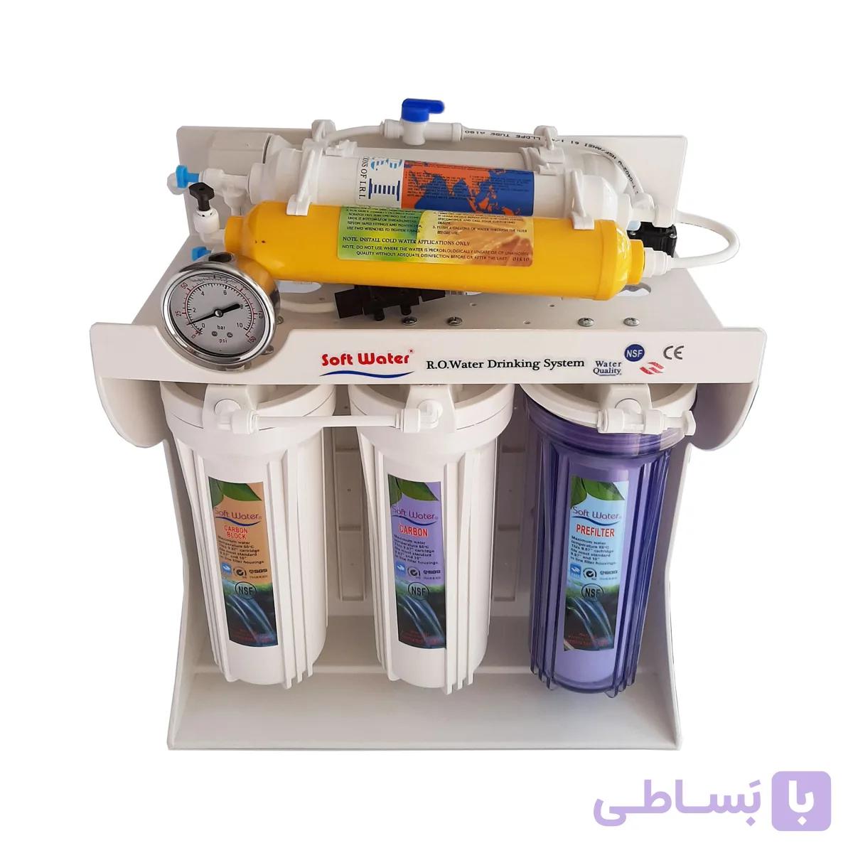 دستگاه تصفیه کننده آب خانگی سافت واتر مدل R.O.N.1 — تصویر 1