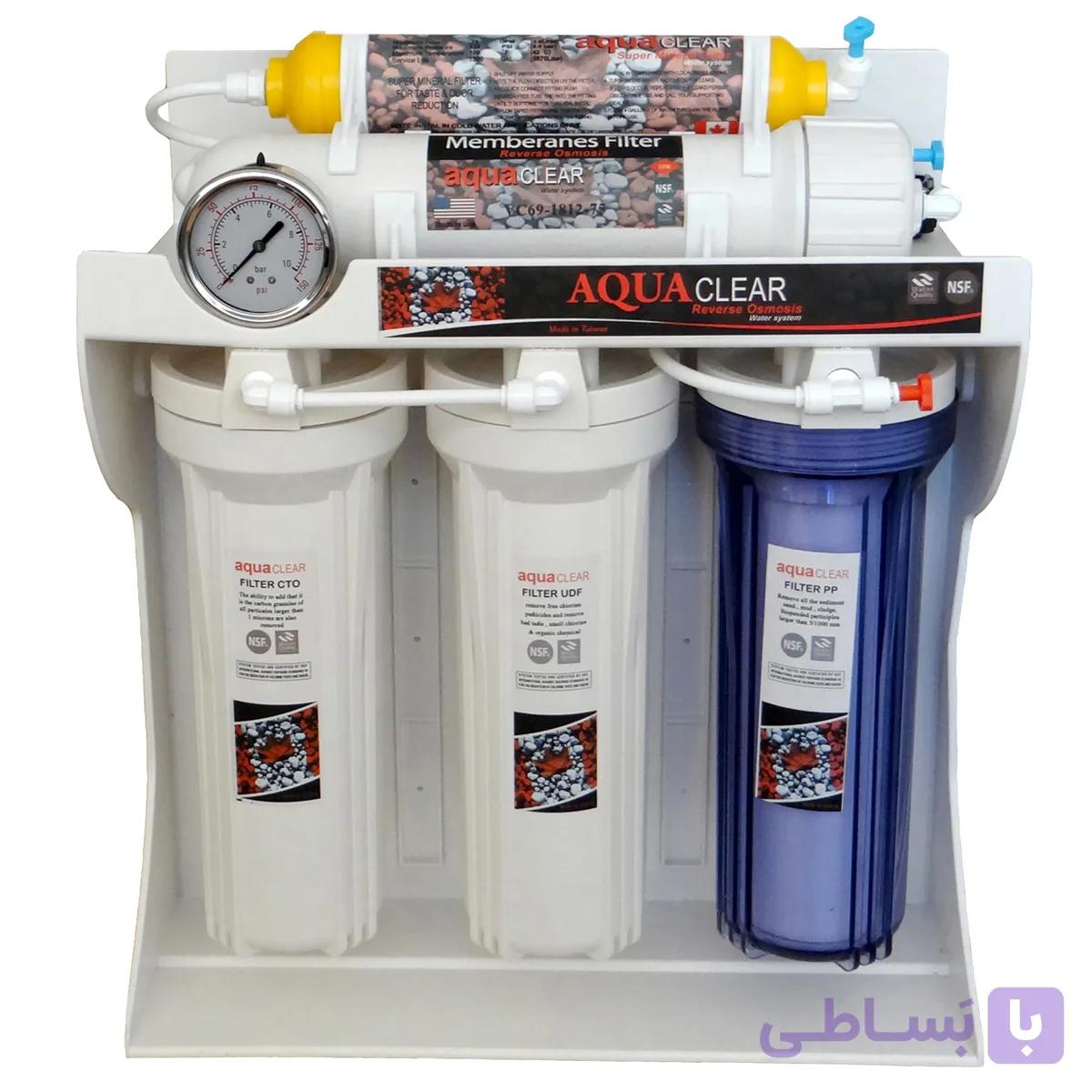 دستگاه تصفیه کننده آب خانگی آکوآ کلر مدل RO-C160 — تصویر 1