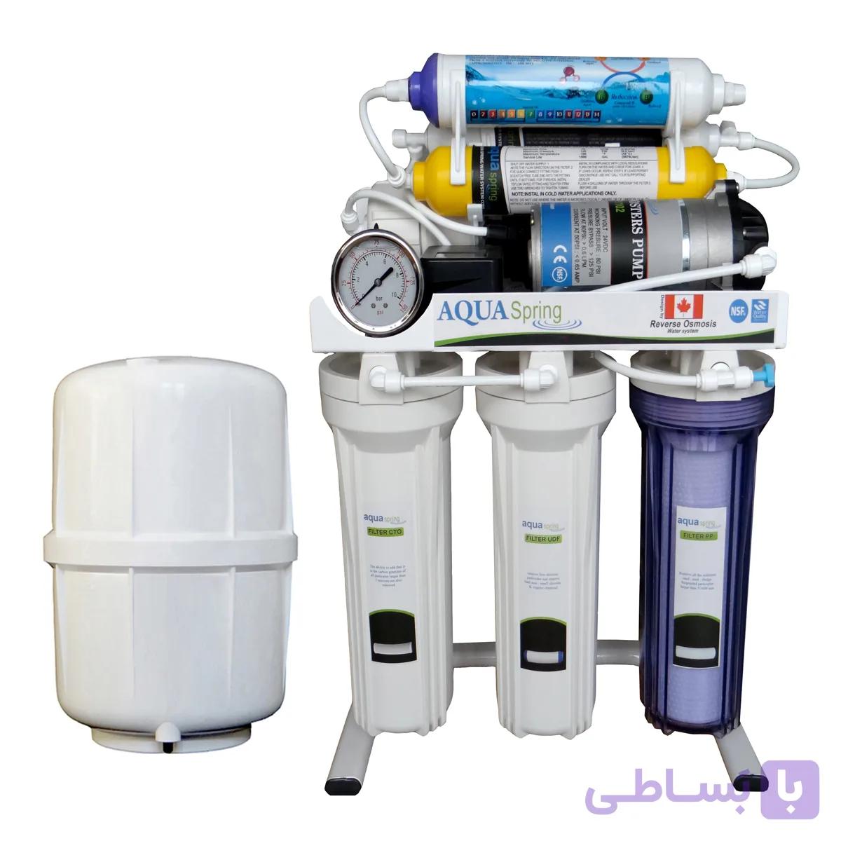 تصفیه آب خانگی آکوآاسپرینگ مدل RO-S151 — تصویر 1