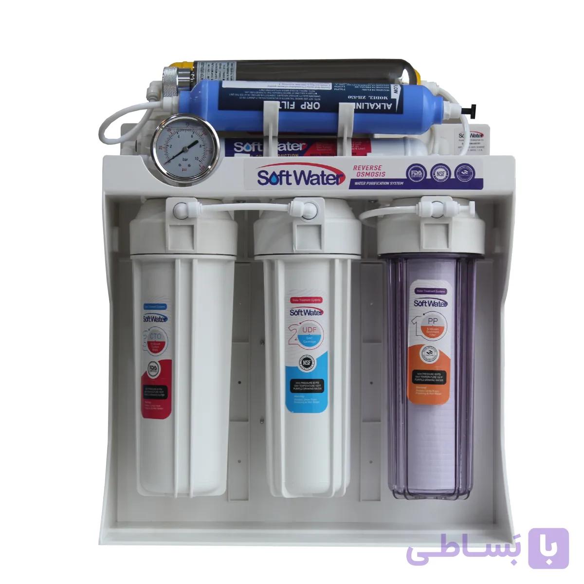 دستگاه تصفیه کننده آب سافت واتر مدل Hajibashi-RO-800UV — تصویر 1
