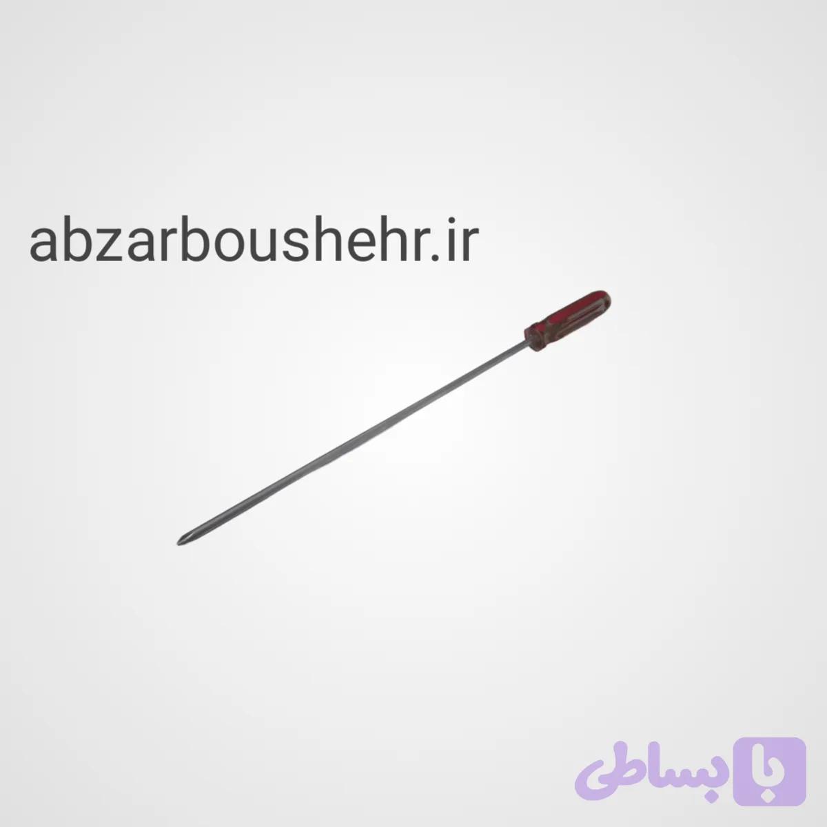 پیچ گوشتی بلند 40 سانتی متری چهارسو