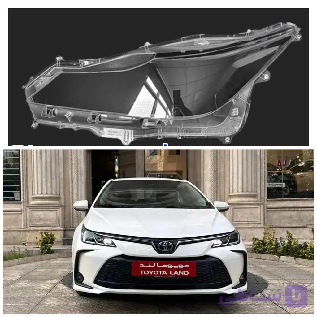 طلق چراغ جلو تویوتا کرولا ۲۰۲۴ ۲۰۲۵ toyota اصلی