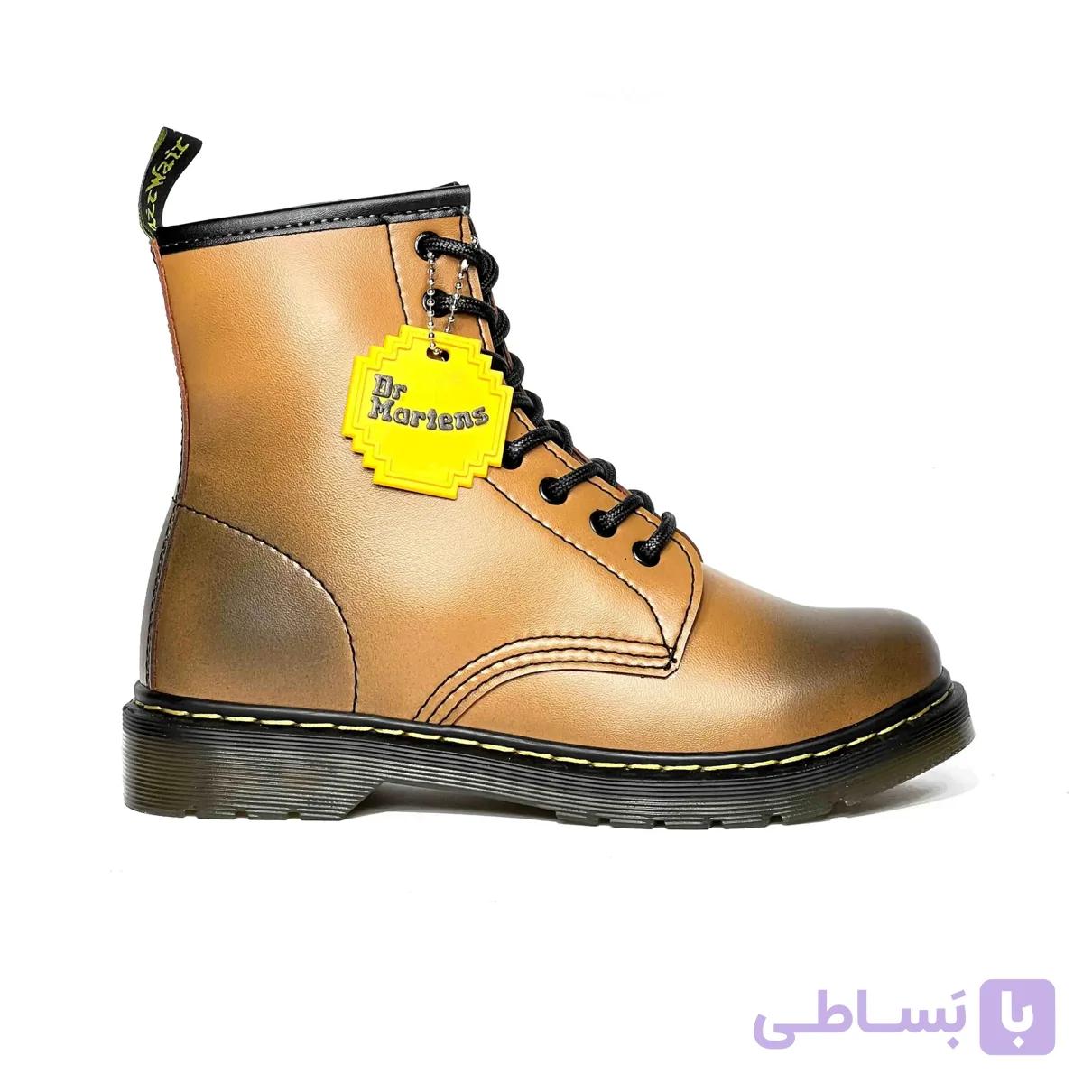 نیم بوت دکتر مارتنز کرم پولیشی — تصویر 1