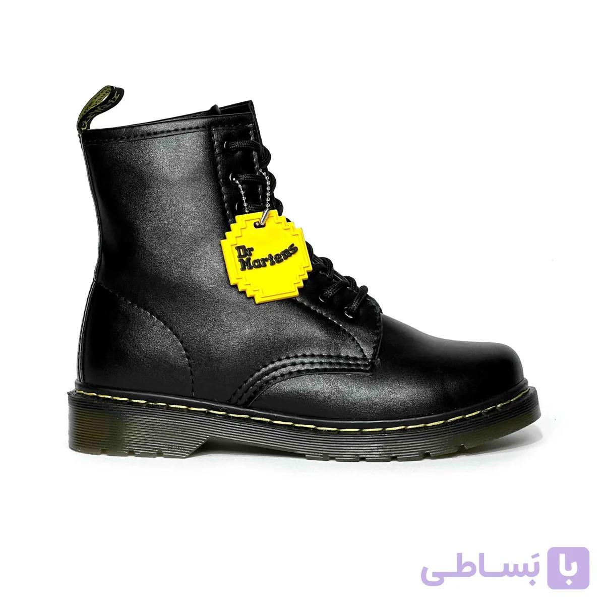 نیم بوت دکتر مارتنز مشکی — تصویر 1