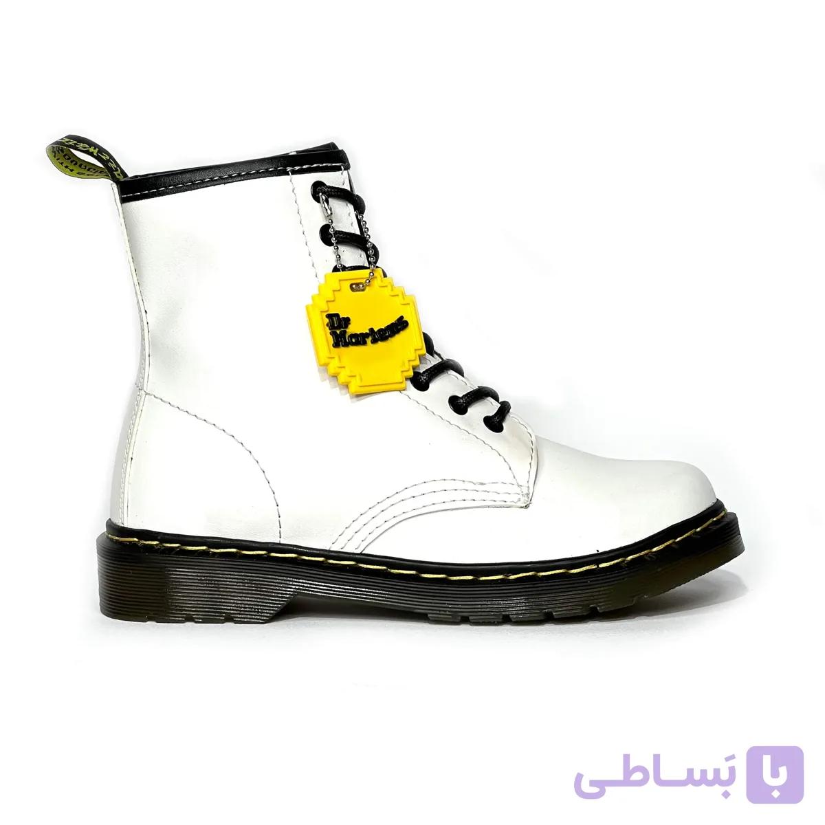 نیم بوت دکتر مارتنز سفید — تصویر 1
