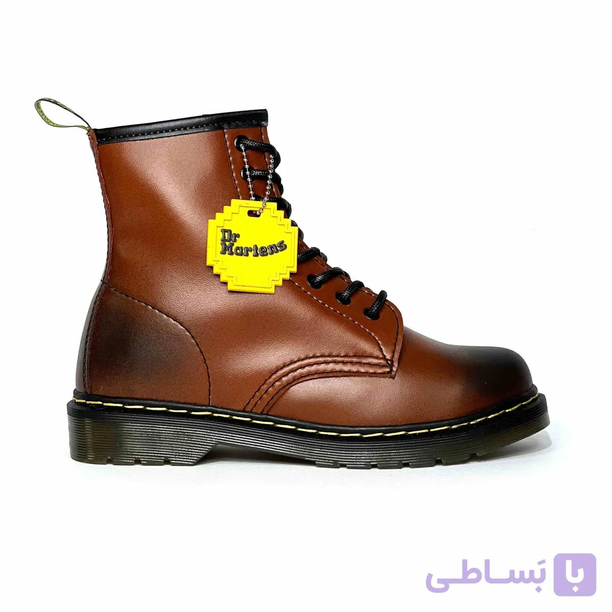 نیم بوت دکتر مارتنز آجری پولیشی — تصویر 1