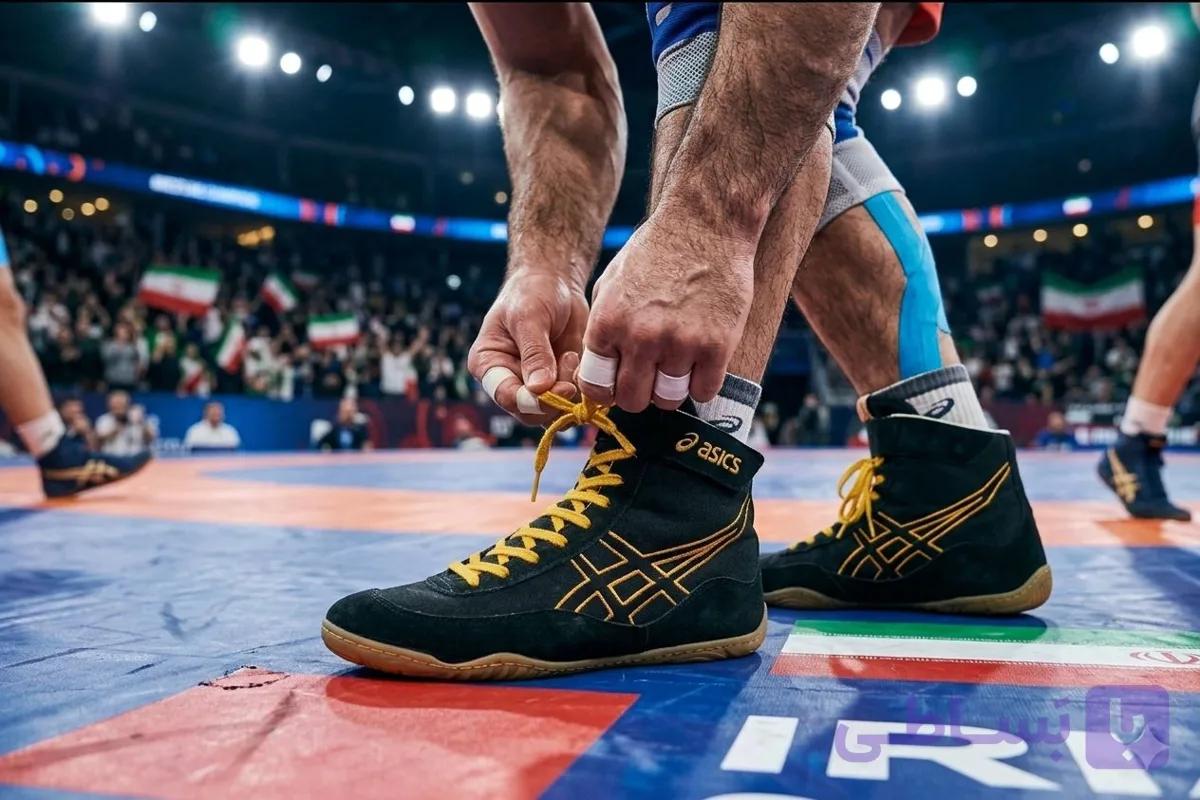 کفش کشتی مردانه مدرن مدل آسیکس Asics اقساطی ارسال سریع به سراسر ایران