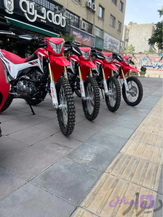 موتور سیکلت تریل فلات crf200 خشک ۱۴۰۴