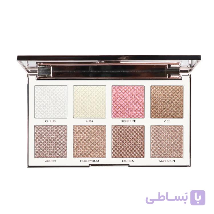 پالت هایلایتر ۸تایی مدل بک استیج فوراور۵۲ اورجینال