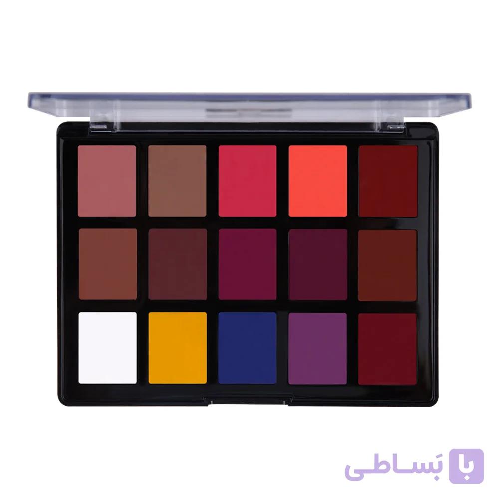 پالت رژلب مات وماندگار کارکتر مدل DDL001 اورجینال