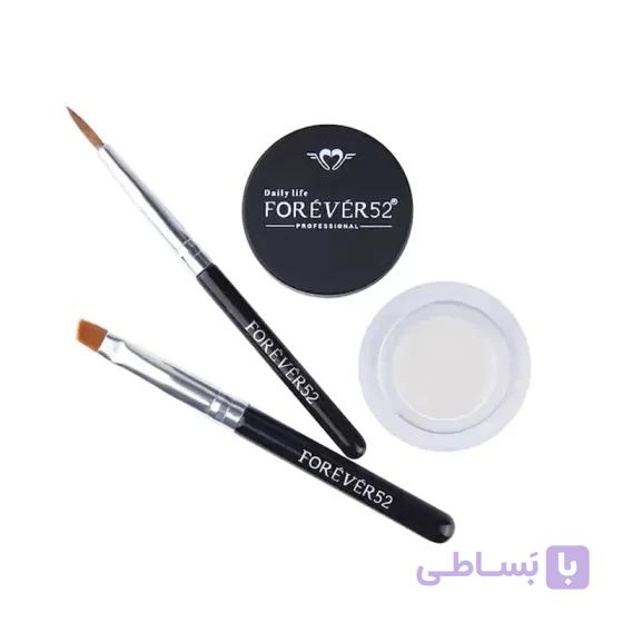 خط چشم ژله ای سفید فوراور۵۲ مدل GT اورجینال