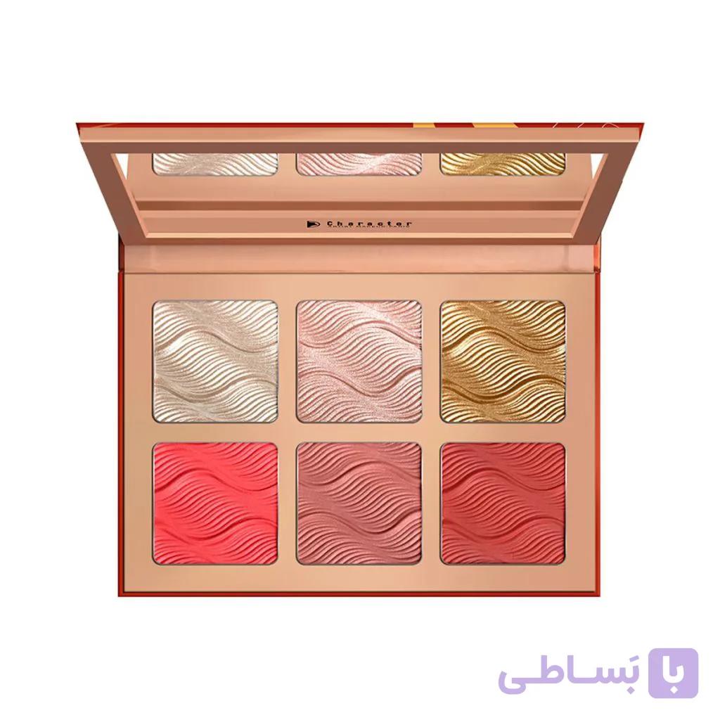 پالت هایلایتر ورژگونه کارکتر مدل CBHاورجینال