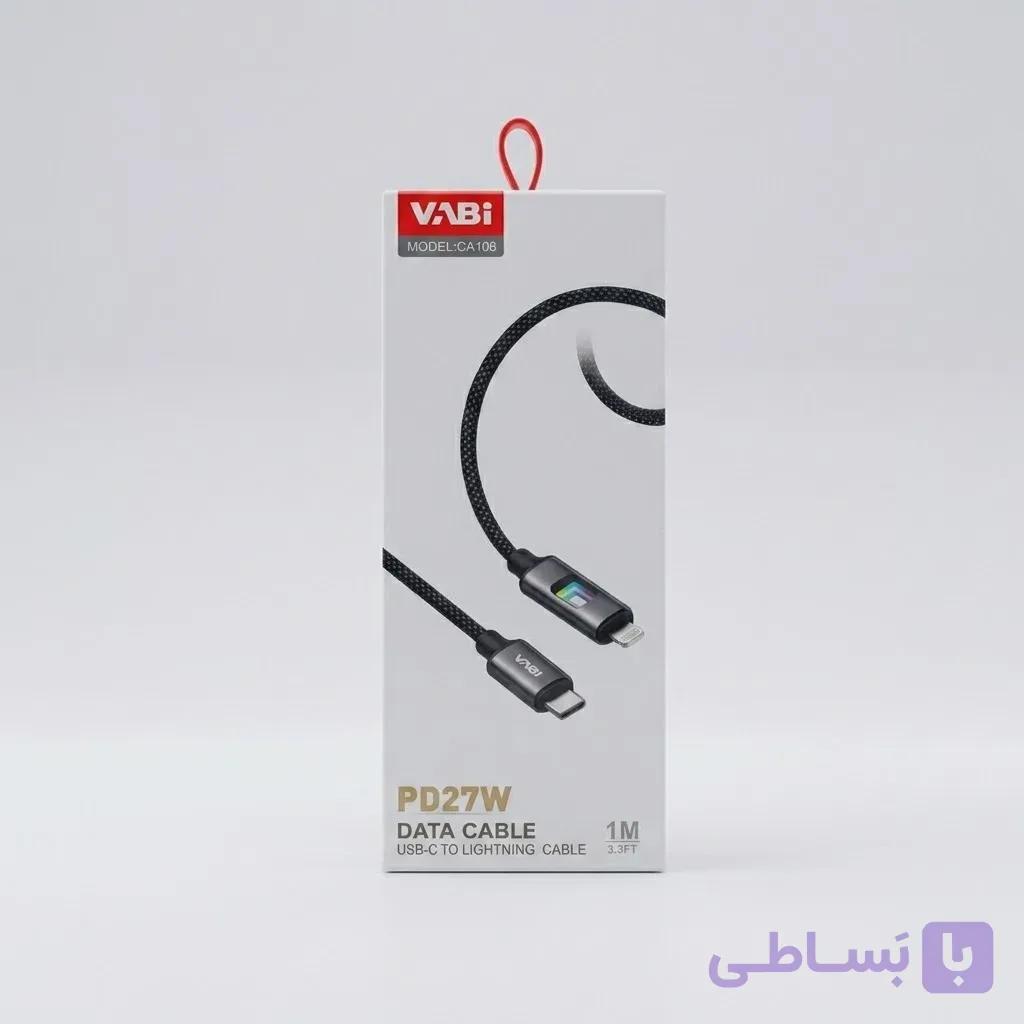 کابل Vabi مدل CA106 USB-C به لایتنینگ ۲۷ وات با PD - ریتون