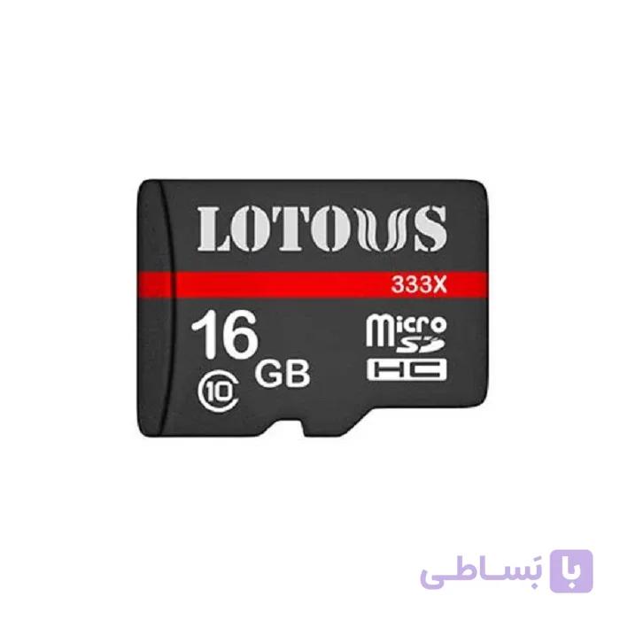کارت حافظه microSDHC 16GB UHS-I U1 لوتوس | 333X