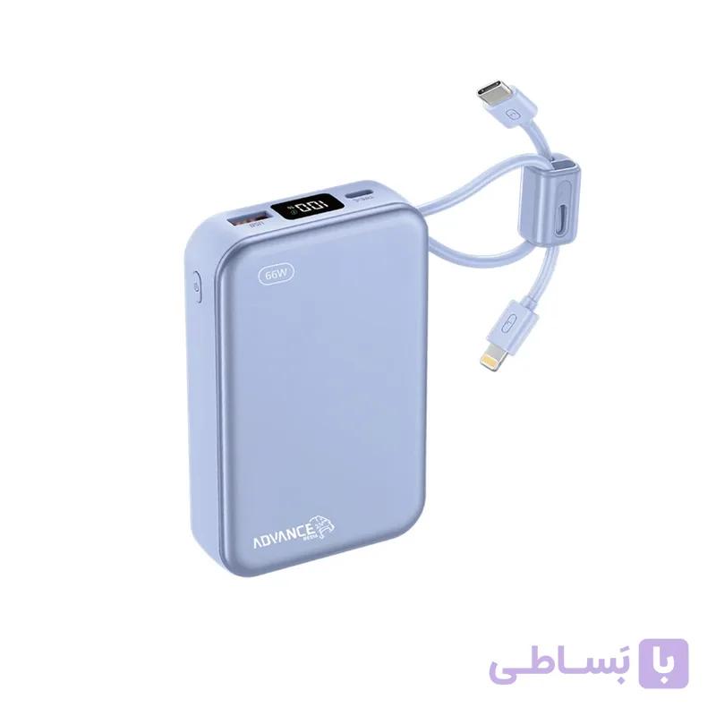 پاوربانک 20000mAh 65W USB-C PD ادونس A-P6