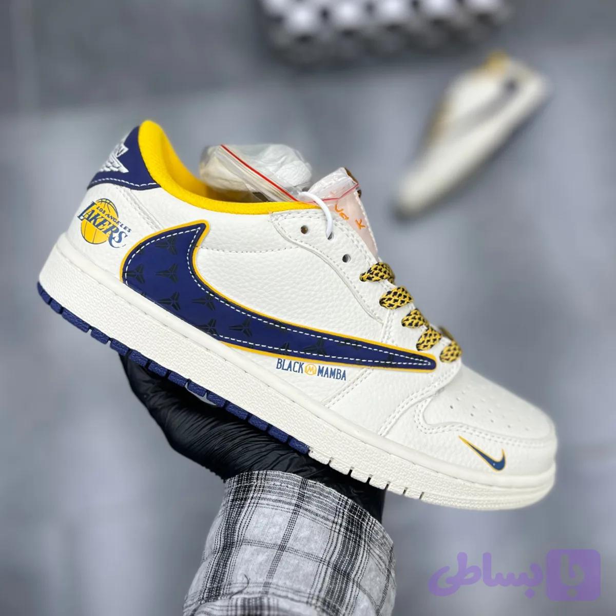 جردن 1 لو ترویس کوبی برایان Air Jordan 1 Low Travis Scott x Kobe Bryan — تصویر 1