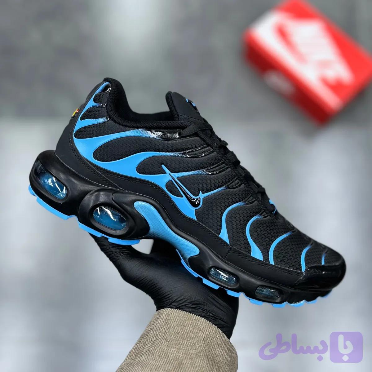 نایک ایرمکس تی ان پلاس یونیور سیتی Nike Air Max Plus Tn Black University Blue — تصویر 1