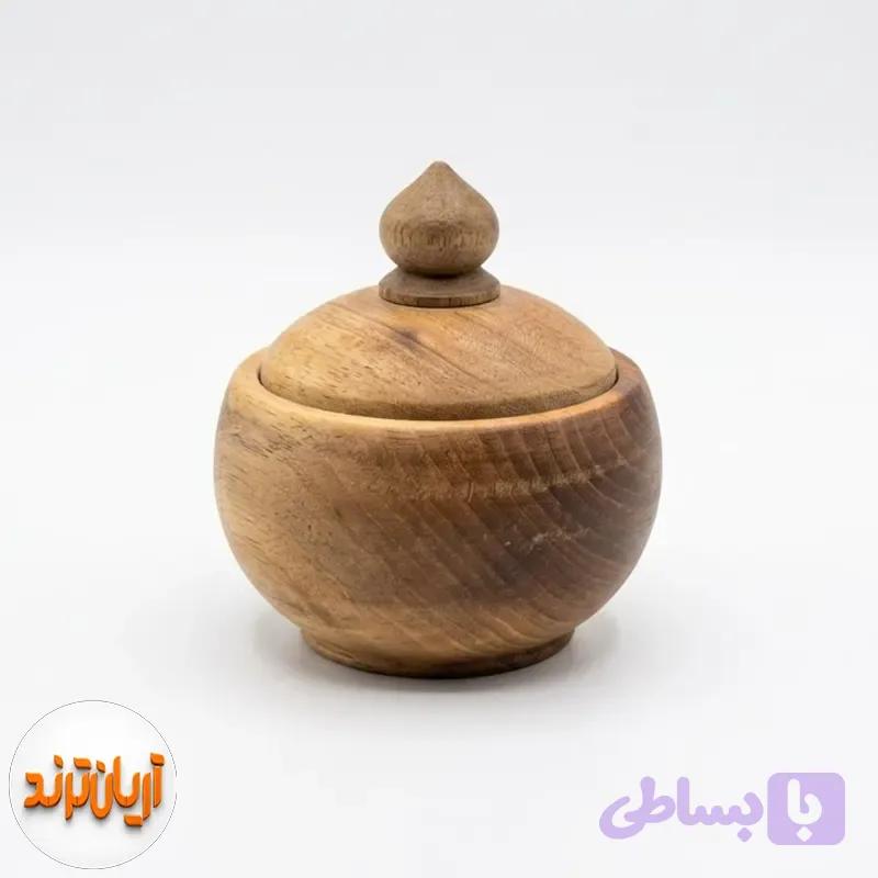 قندان چوبی در دار گرد
