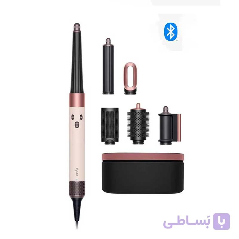سشوار حالت دهنده مو ایررپ دایسون مدل DYSON AIRWRAP HS08 Ceramic Pink/Rose Gold — تصویر 1