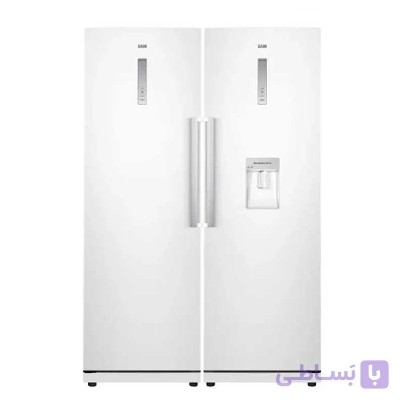 یخچال فریزر دوقلو سام الکترونیک مدل RR65-RZ65/S — تصویر 1