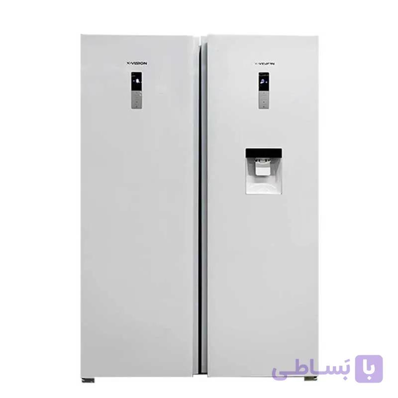 یخچال فریزر دوقلو ایکس ویژن مدل KTR630-SD/KTF630-SD — تصویر 1
