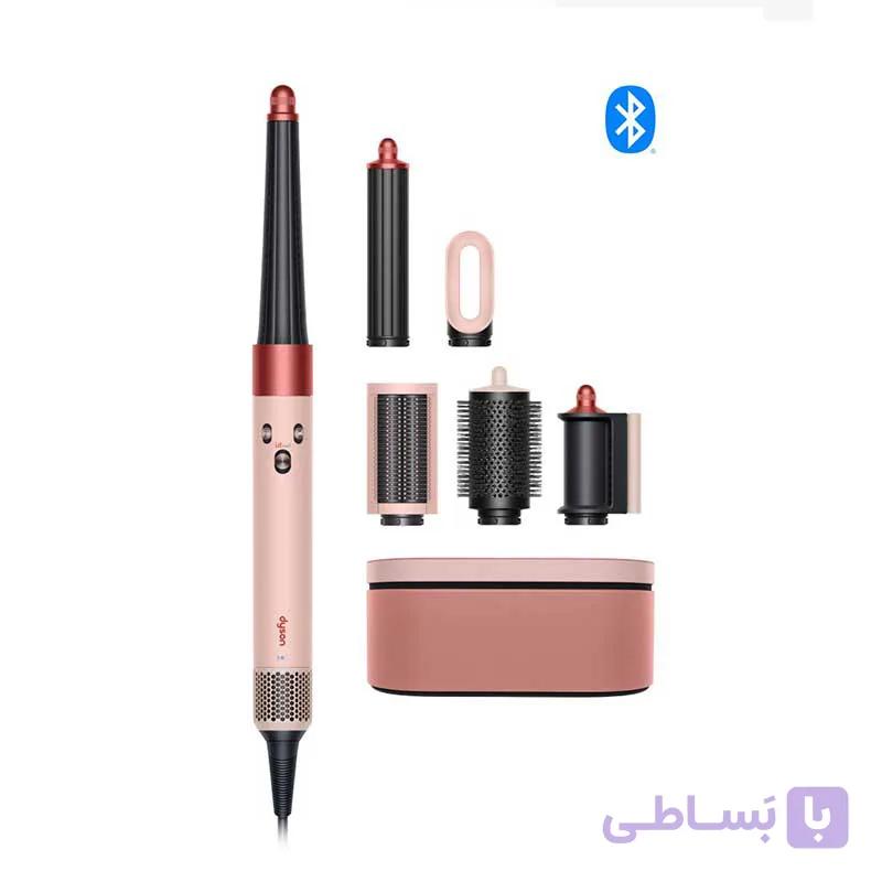 سشوار حالت دهنده مو ایررپ دایسون مدل DYSON AIRWRAP HS08 Kanzan Pink — تصویر 1