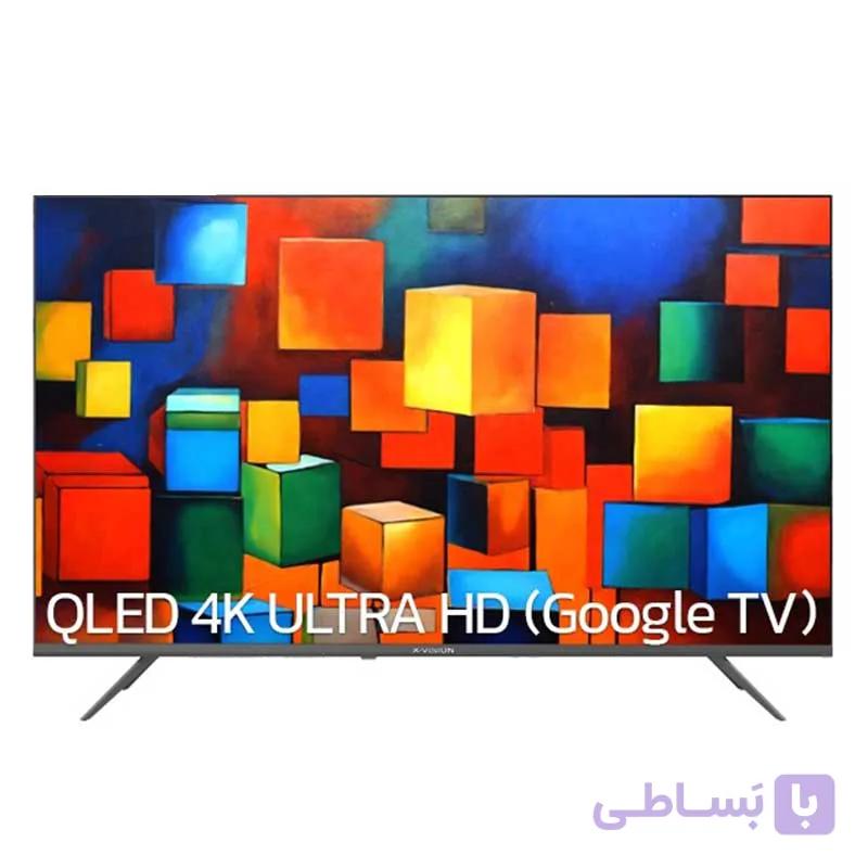 تلویزیون 55 اینچ QLED UHD 4K هوشمند ایکس ویژن مدل 55XYU880B — تصویر 1
