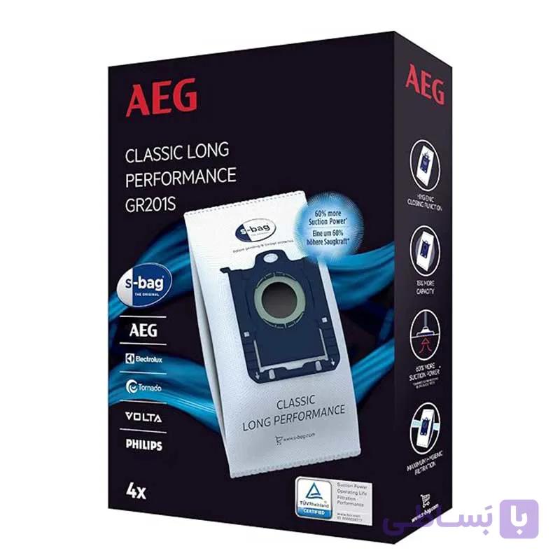 پاکت جاروبرقی آاگ مدل AEG S-BAG GR201 — تصویر 1
