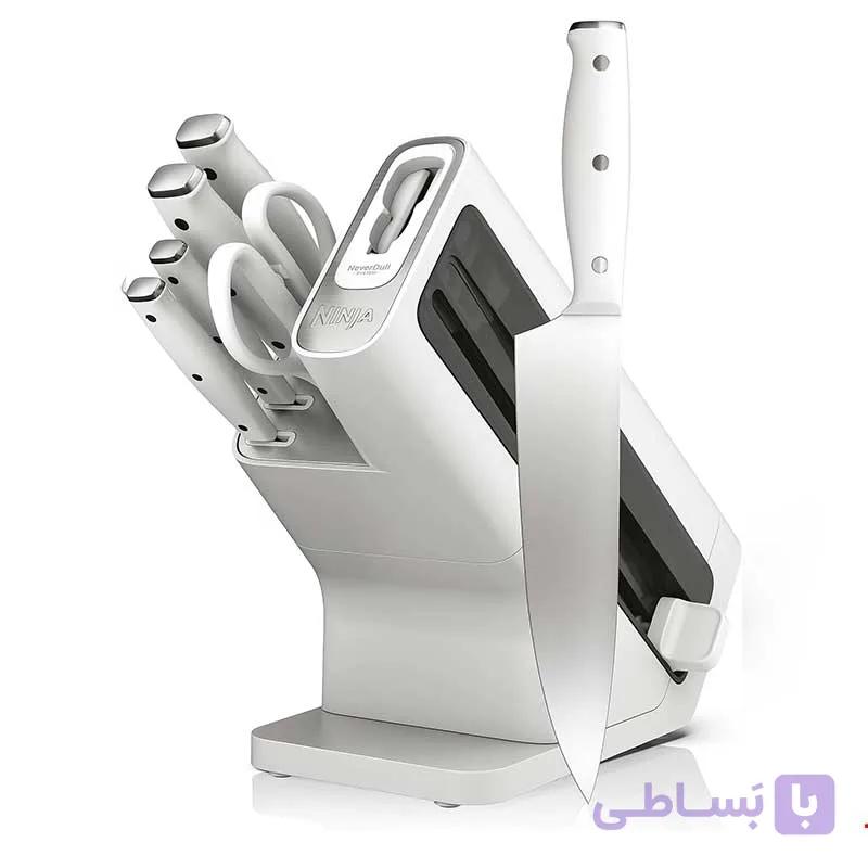 سرویس چاقو 7 پارچه نینجا مدل NINJA K12007WHBN — تصویر 1
