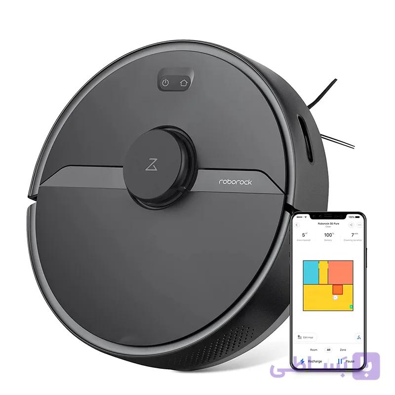 جارو رباتیک روبوراک مدل ROBOROCK S6 PURE — تصویر 1