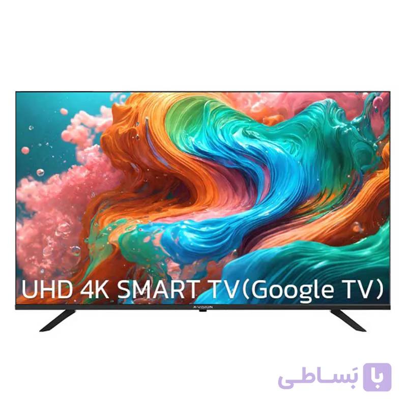 تلویزیون 58 اینچ UHD 4K هوشمند ایکس ویژن مدل 58XCU700 — تصویر 1