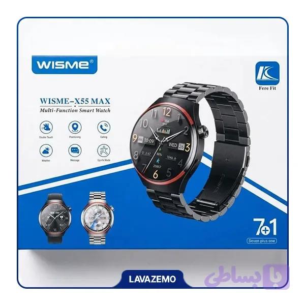 ساعت هوشمند Wisme مدل X55 Max — تصویر 1