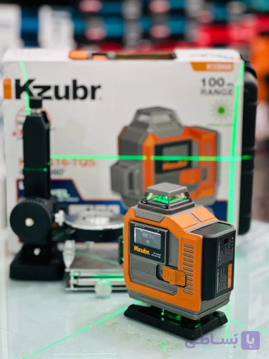 تراز لیزری زوبر 4 بعدی 360 درجه و نور سبز مدل KLL-G16- — تصویر 1