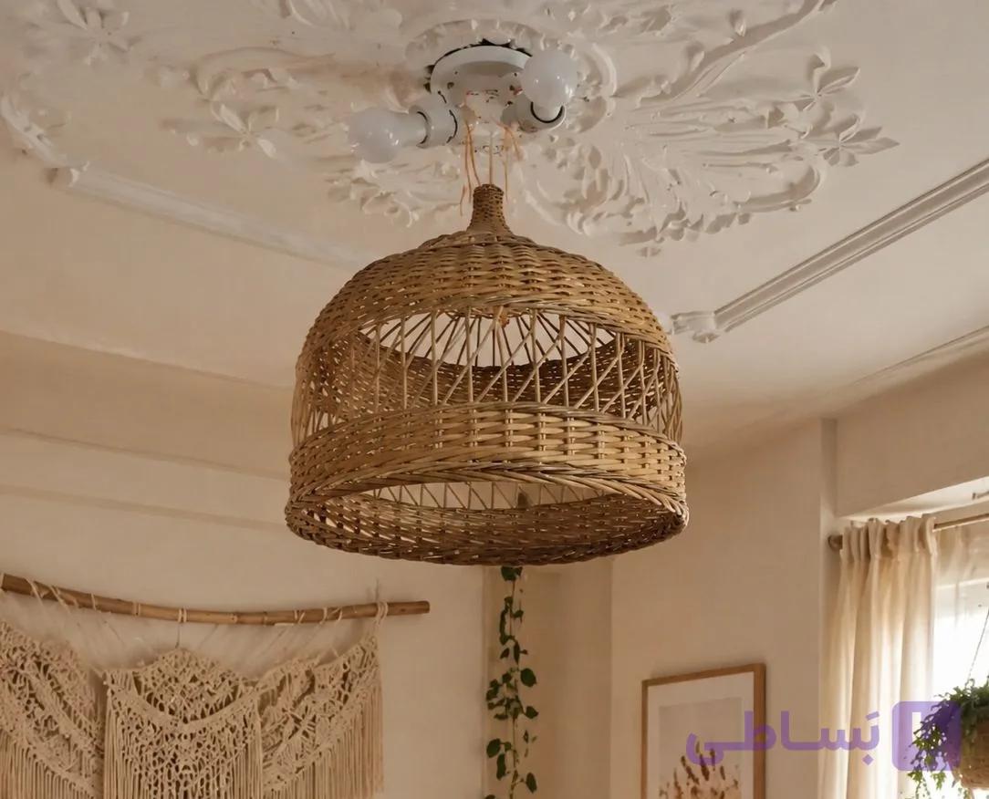 لوستر مرواربافی «لوسینا» قطر ۳۵ – خرید عمده — تصویر 1