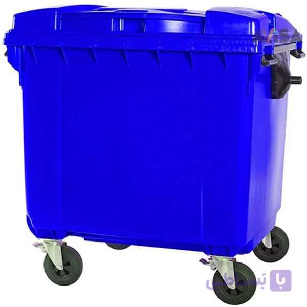 سطل زباله 660 لیتری مکانیزه پلی اتیلن Goodbin — تصویر 1