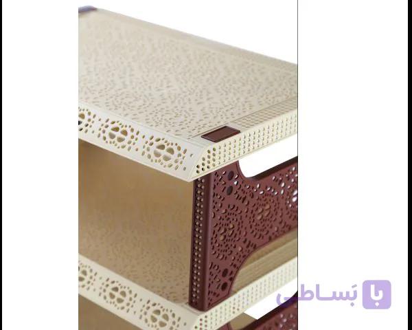 جاکفشی طرح دار جاسمین 5طبقه