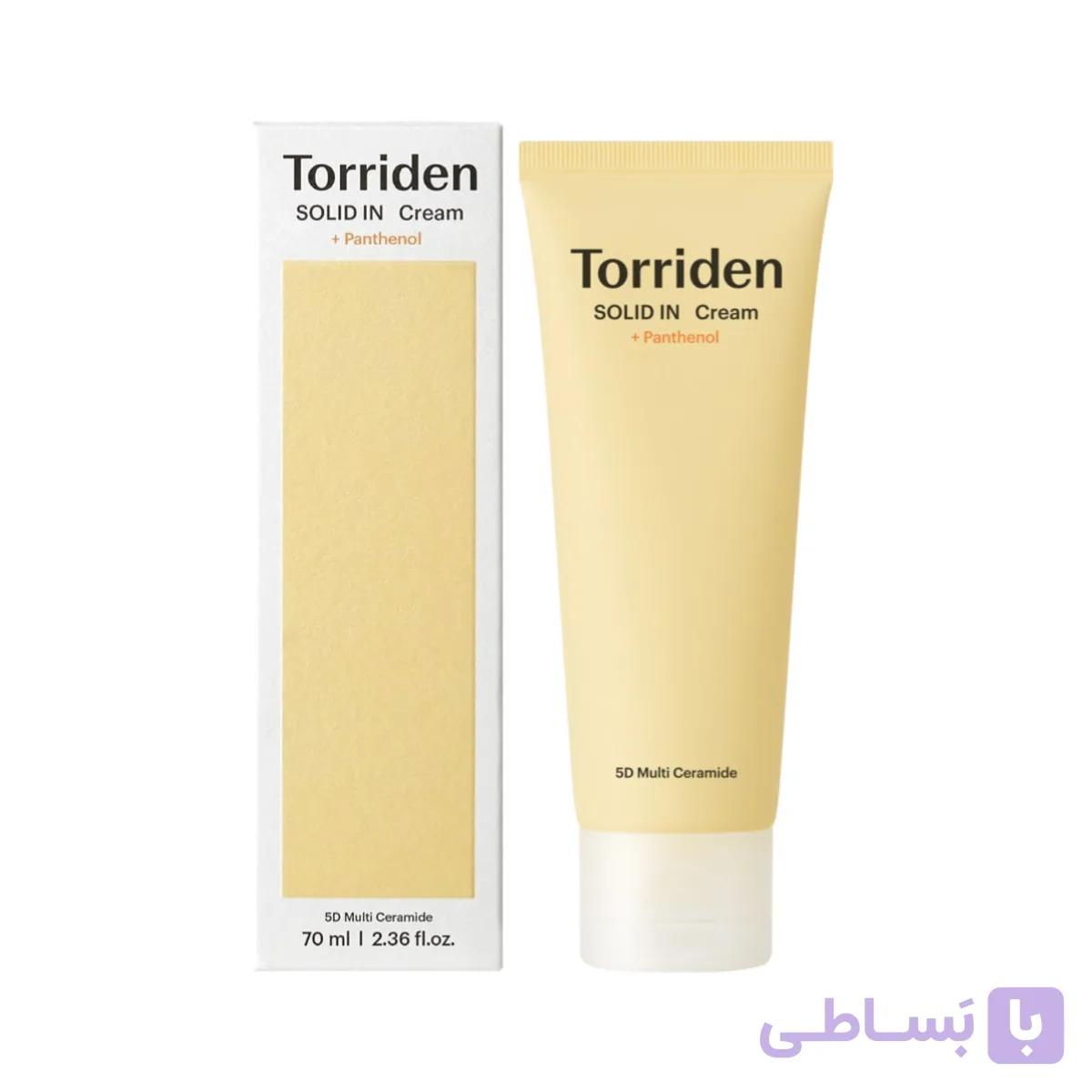 کرم مرطوب کننده و تقویت کننده سد دفاعی سرامید و پنتنول توریدن — تصویر 1