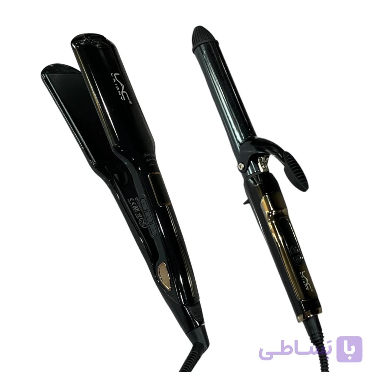 ست اتو مو و فر کننده مو لایچی مدل L-11 — تصویر 1