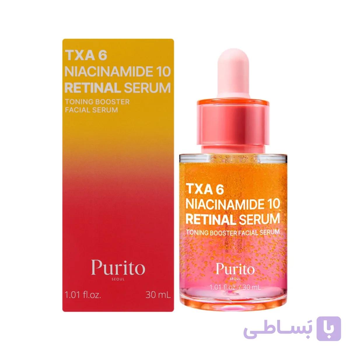 سرم ترانگزامیک اسید %6 نیاسینامید %10 و رتینال پیوریتو — تصویر 1