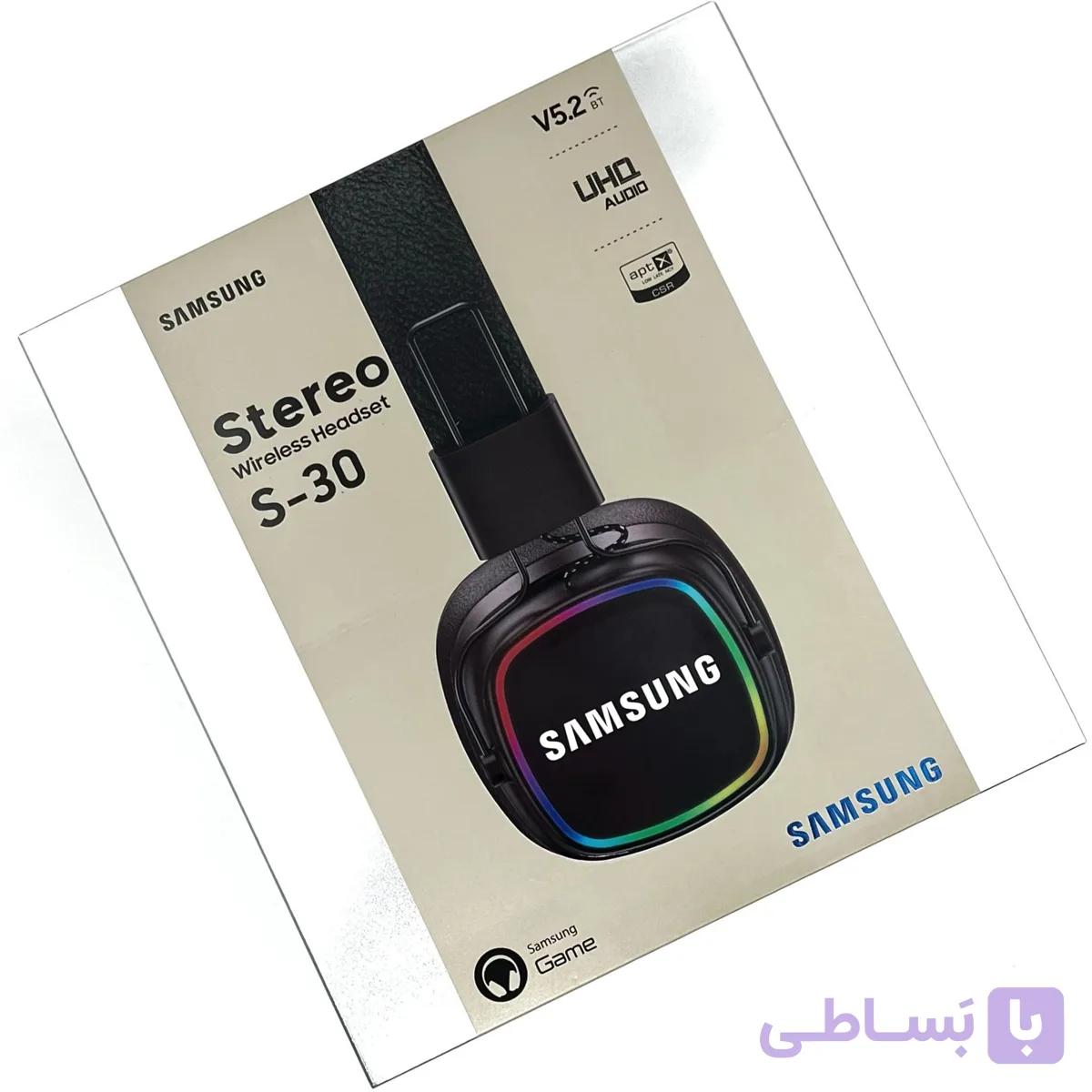 هدفون SAMSUNG مدل S-30 ویژگی RGB دار