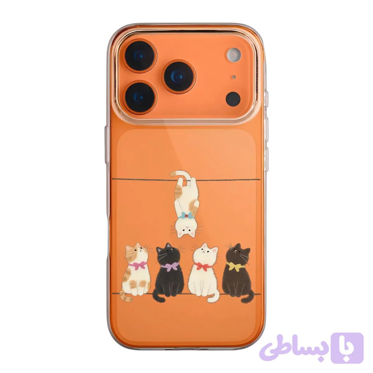 قاب گوشی Hanging Cats from Rope