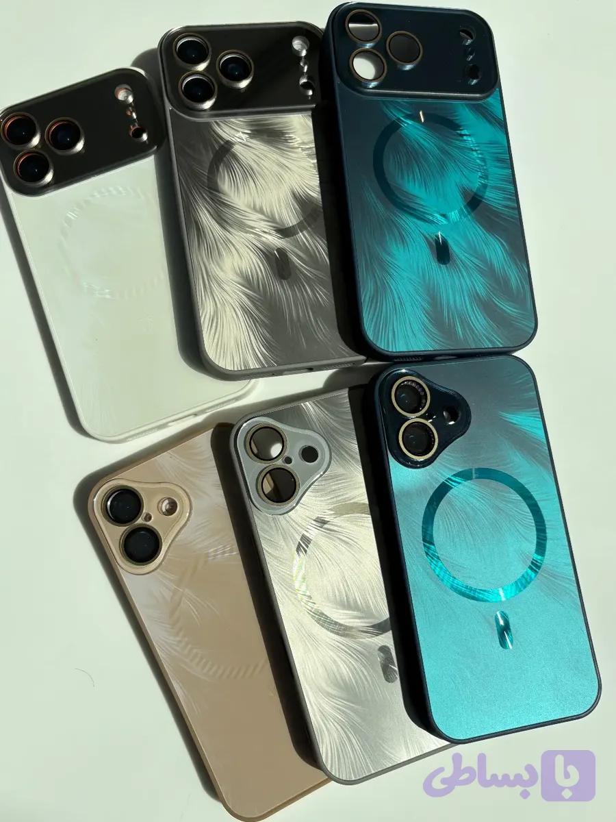قاب گوش آیفون مگسیف feather PVD