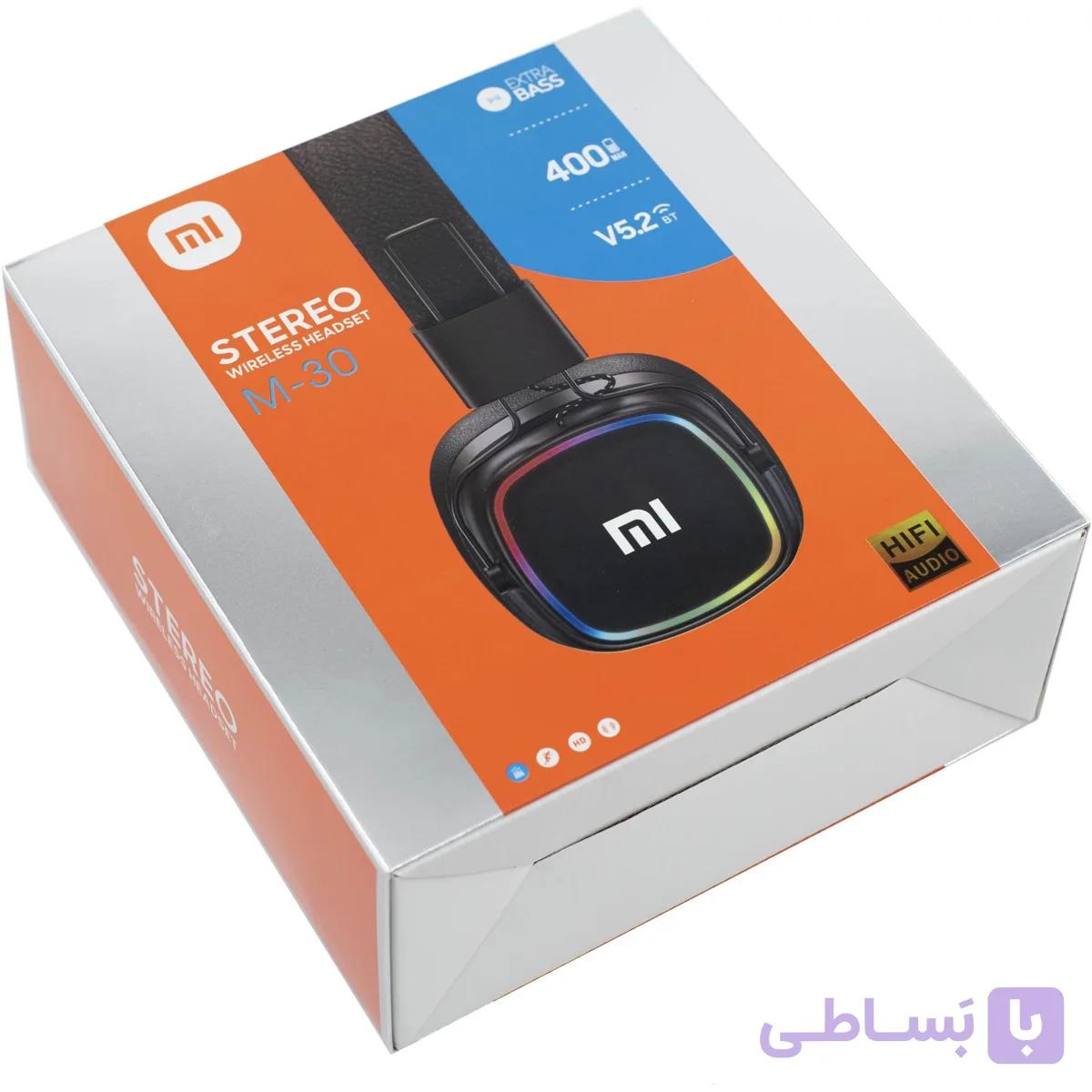 هدفون MI مدل STEREO M-30 ویژگی RGB دار
