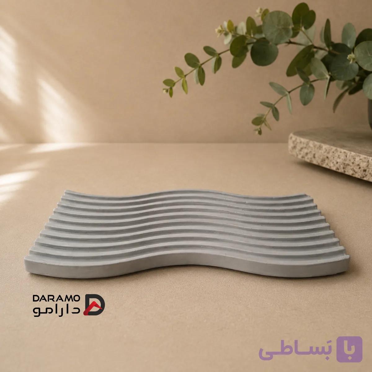 سینی دکوراتیو موج‌دار — تصویر 1