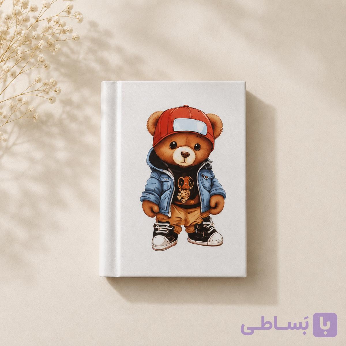 آلبوم عکس کودک مخملی 10×15 سفید — تصویر 1
