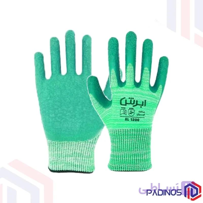 دستکش ایمنی ضد برش ابرش لاتکس طبیعی EL1200 — تصویر 1
