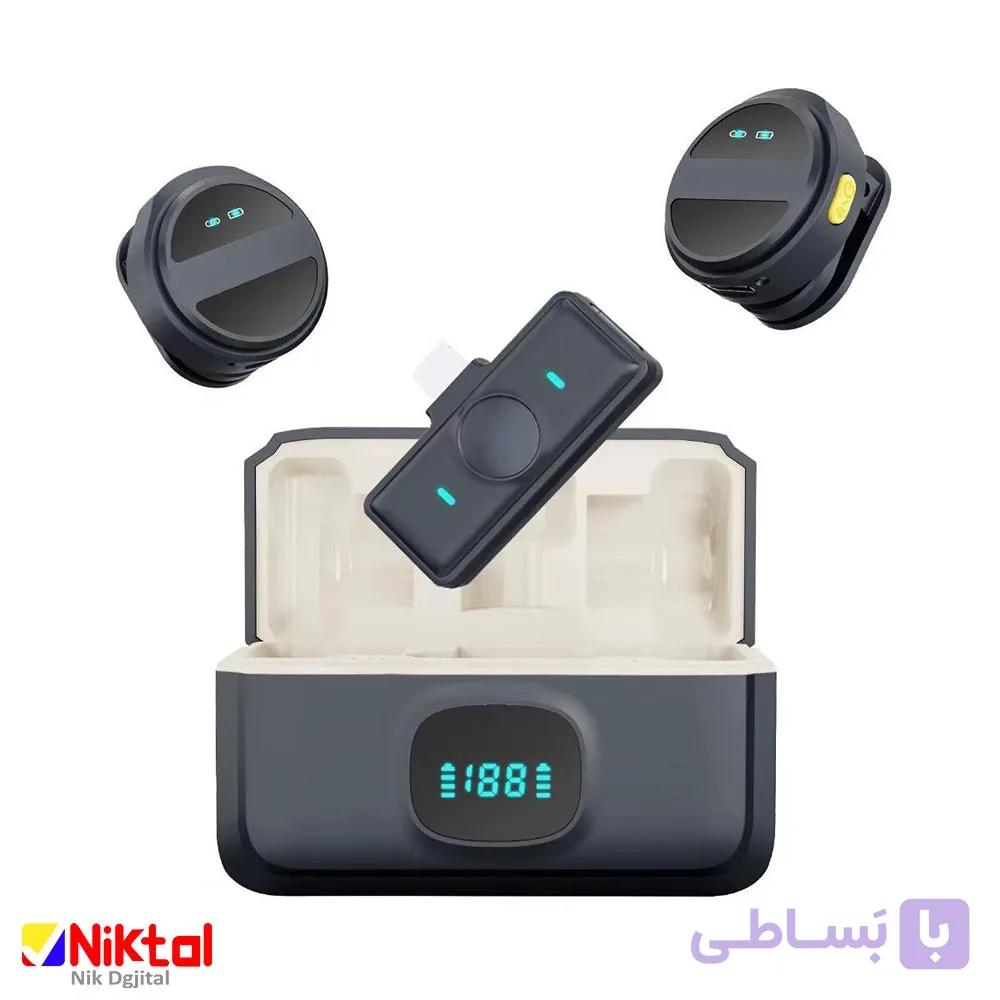 میکروفون بی‌سیم Neosail F33 | صدایی شفاف و بدون نویز برای تولید محتوا و کنفرانس — تصویر 1